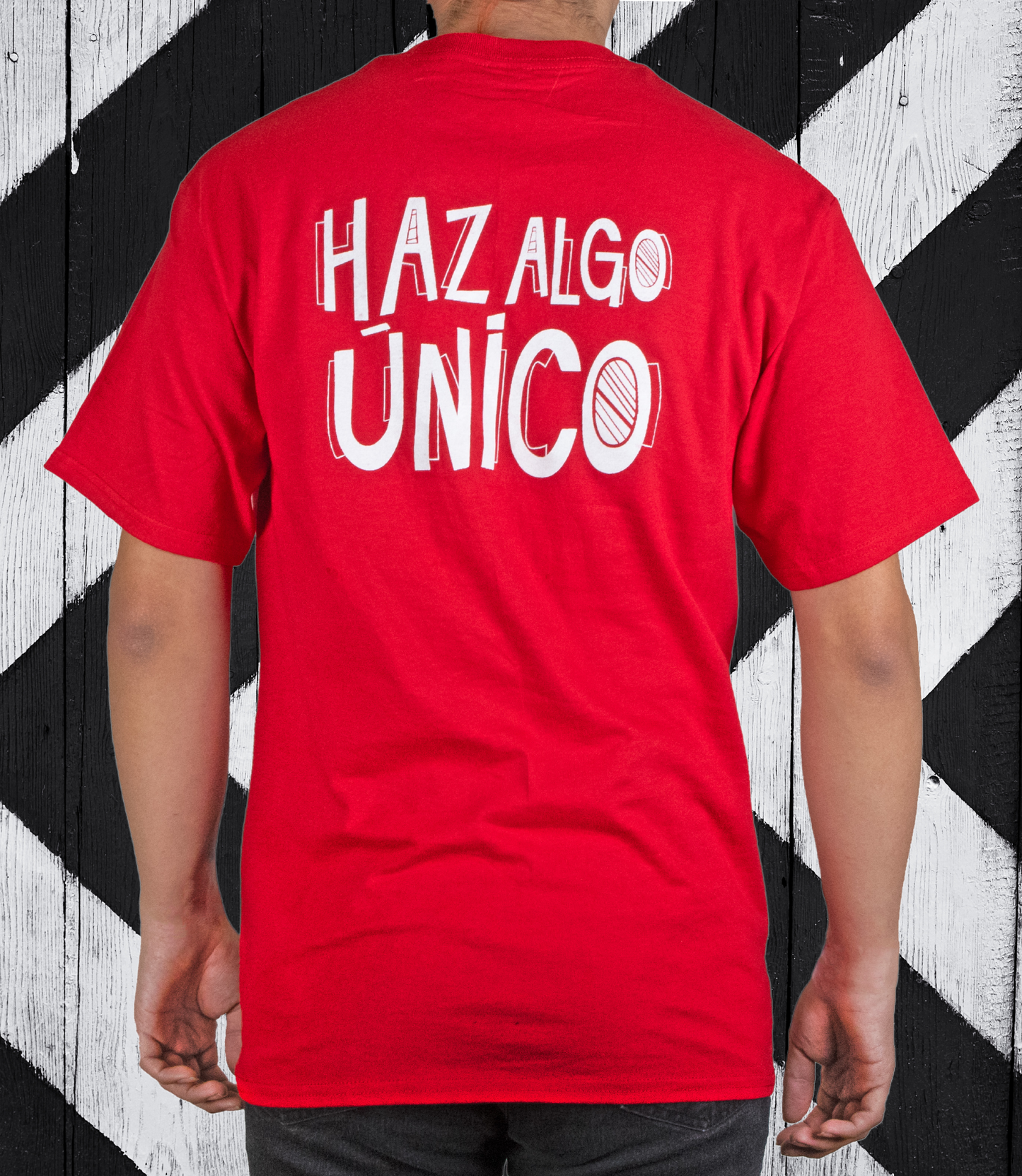 Playera Cuello Redondo Hombre Roja
