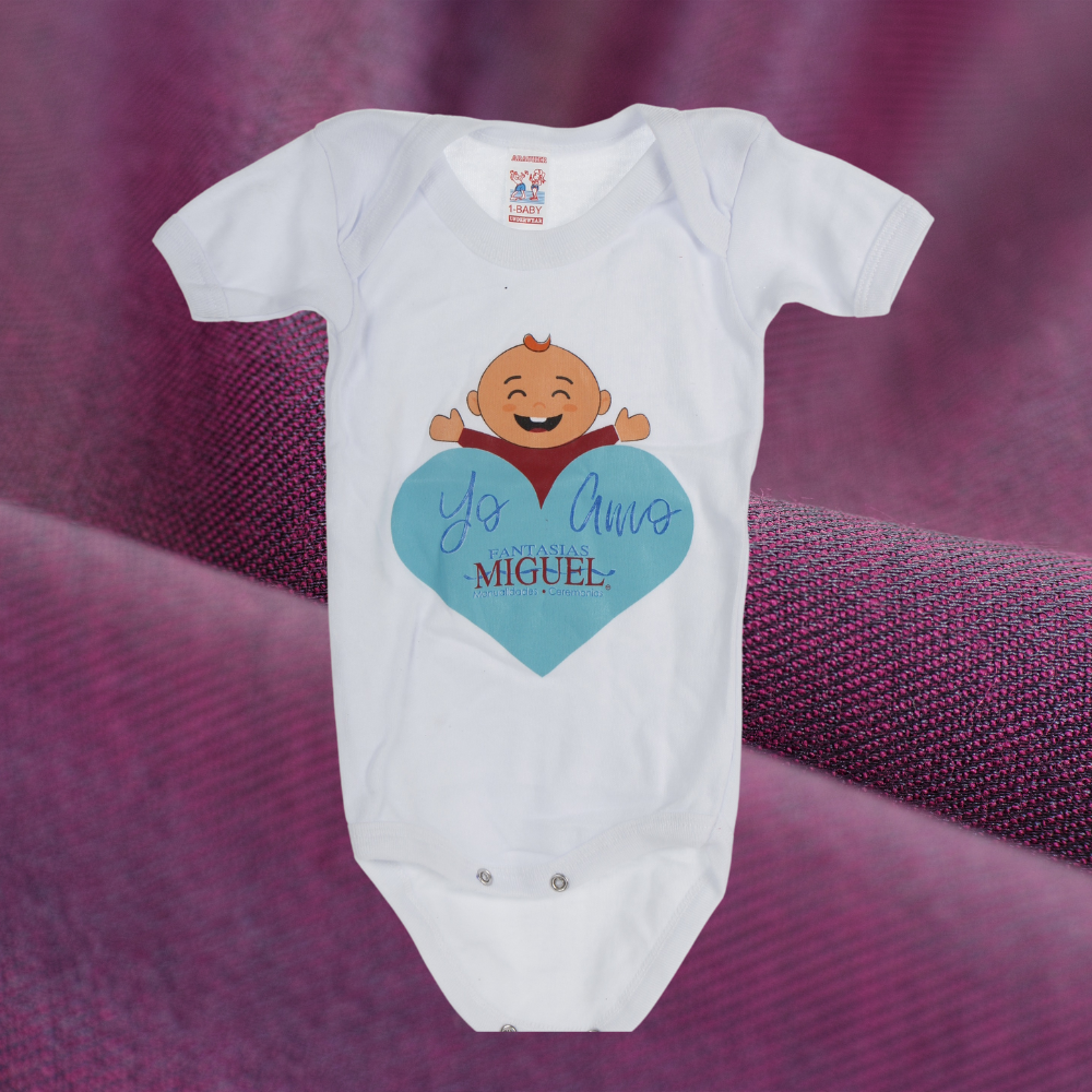 Pañalero "Yo amo Fantasías Miguel"