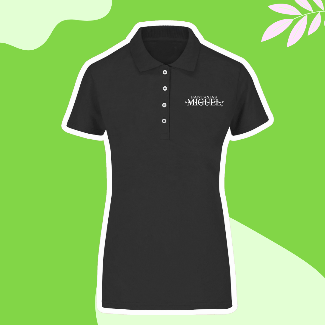 Playera Polo manga corta Dama Negra