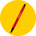Pluma tinta Roja