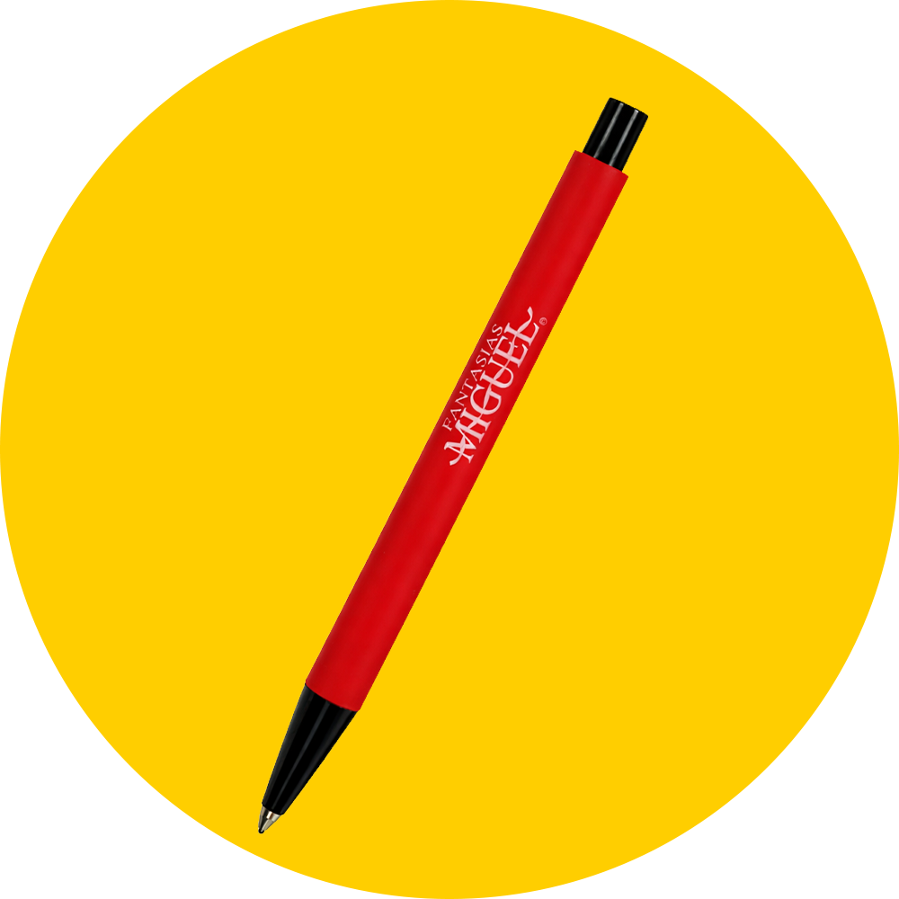 Pluma tinta Roja