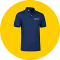 Playera Polo Hombre Azul Marino