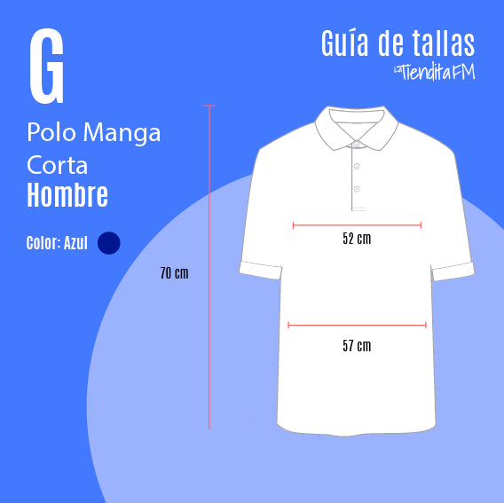 Playera tipo polo discount azul