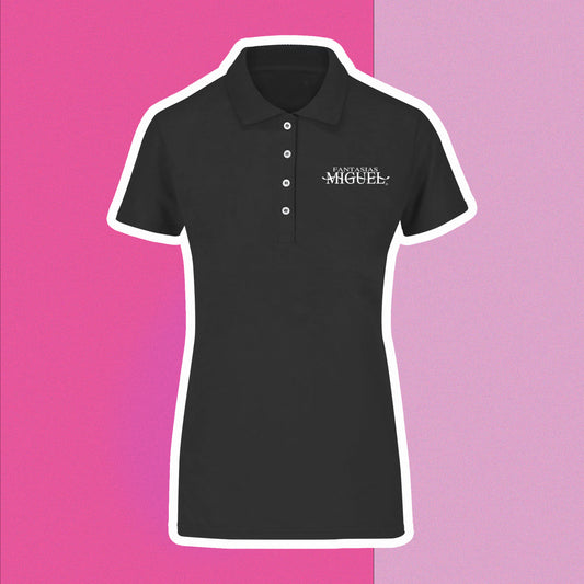 Playera polo Manga Corta Dama Negra